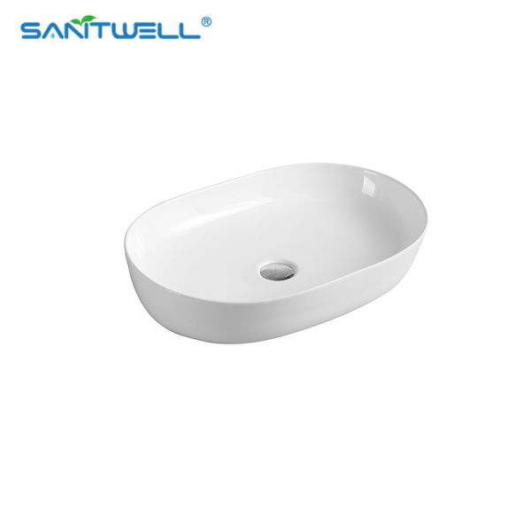 Buy Modern Design Ceramic Counter Top Lavatory Basin Bathroom Hand Wash Basin at wholesale prices