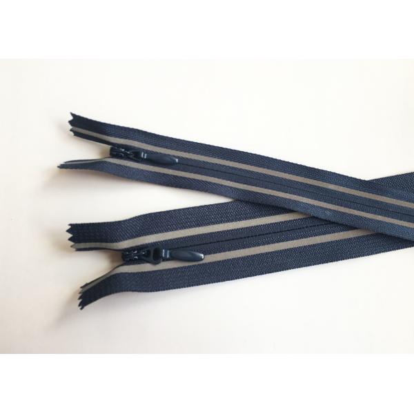 Reflective waterproof Sewing Notions Zippers separating zippers open end