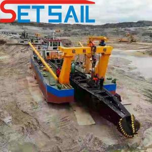 Quality 6 Kilometer Maximum Discharge Distance Dredging Cutter Suction Dredger for Operation for sale