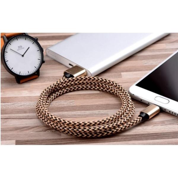 High Speed Charge Adapter Charger Magnetic Usb Cable , Blue Silver Red Gold