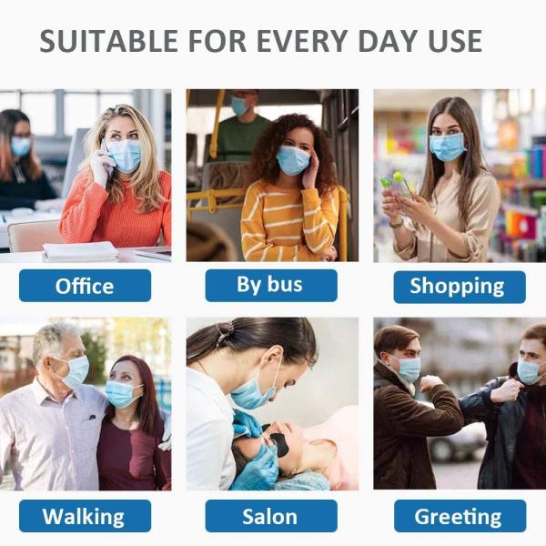 Anti Dust Non Woven OEM Surgical Disposable Mask