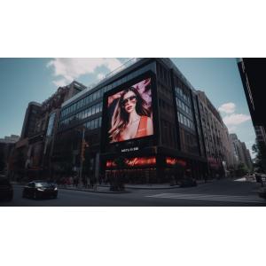 SCX LED Outdoor Full Color LED Display with Durable Frame and Advanced Automatic