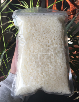 Skin Care Cosmetic Bleached White Beeswax Pellets 100% Purity For Mustache Creams