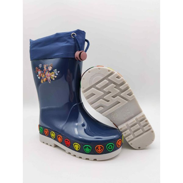 Polyvinyl Chloride Kids Rain Boots Light Up Gum Boots Customized Logo