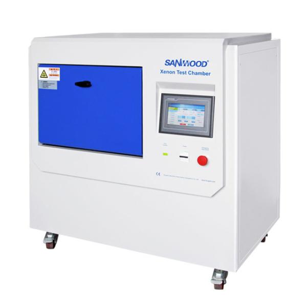 Buy Safety Helmet Ultraviolet Aging Test Chamber Stand Type Full Spectrum Sunlight Simulation Per ASTM B155 at wholesale prices