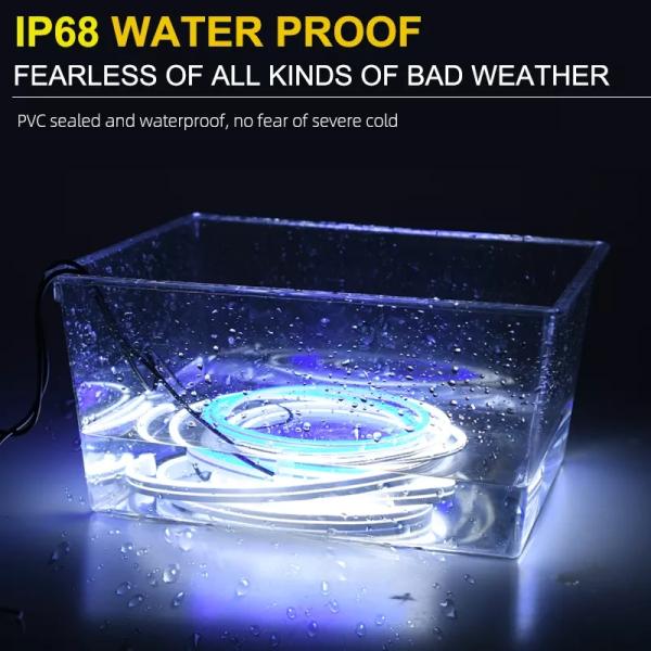 1.5m 1.8m Car Daytime Running Light SMD2835 Car Hood Light Bar IP68