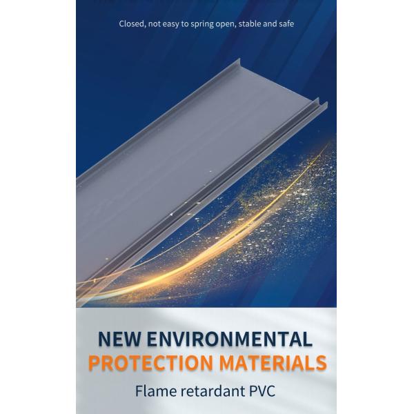 Plastic Construction Profile Extruded Profiles PVC/ABS/PC/PE/PP PVC Extrusion Profile