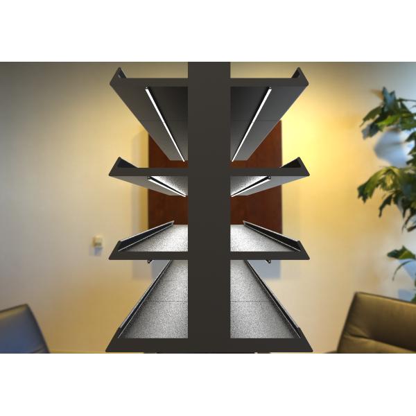 Surface Mounted Aluminum LED Strip Profiles Magnet Lights Channel 14*18mm