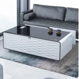 Hotel App-Controlled Smart Coffee Table Luxury Cabinet Beverage with Wireless