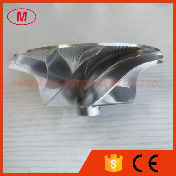 HX60 reverse 76.00/113.01mm 7+7 blades turbo milling/Aluminum 2618/billet compressor wheel