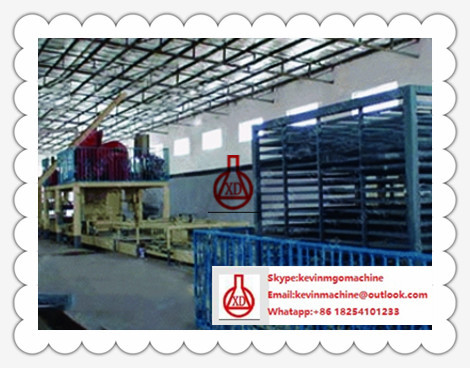 Buy Glass Magnesium Wall Panel Machine ,  50HZ 380V Sandwich Panel Machine  at wholesale prices