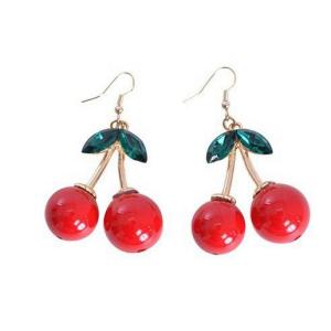 Juicy cherry earrings Earrings
