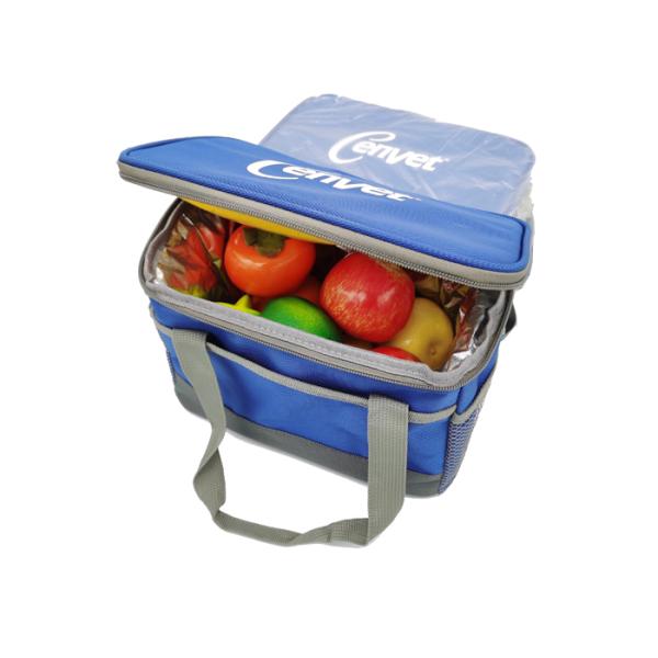 PEVA 15L Cooler Lunch Bags 1640D Oxford Fabric Insulated Picnic Bag