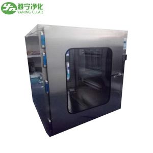 Ductless Cleanroom Pass Box High Temperature Sterilization / Drying Function