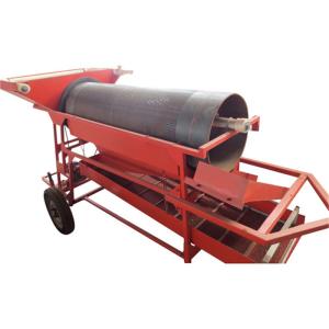 L8m 100TPH Gold Mining Machine Rotary Trommel Screen Gold Washing