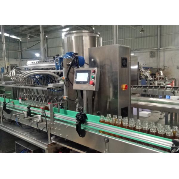 Professional Honey Volumetric Liquid Filling Machine Water Bottle Packing
