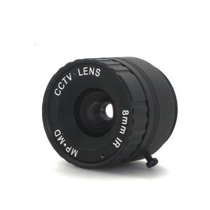 Outdoor Optical IP Camera Lens 8mm Fixed Iris Manual Focus CS Lens