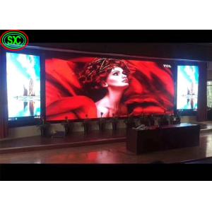 IP43 Indoor Full Color LED Display P6 LED Screen For Rental Or Fixing Usage