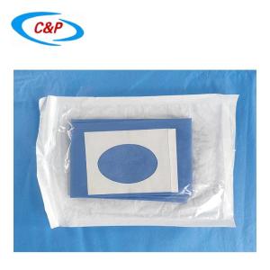 CE Approved Surgical Barrier Aperture Drape With Adhesive Medical Consumables
