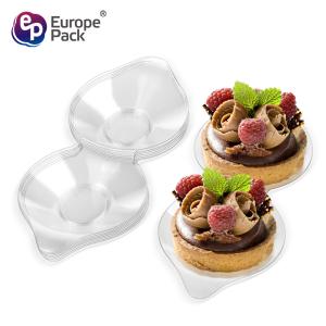 Clear partition plastic disposable breakable plates for sale