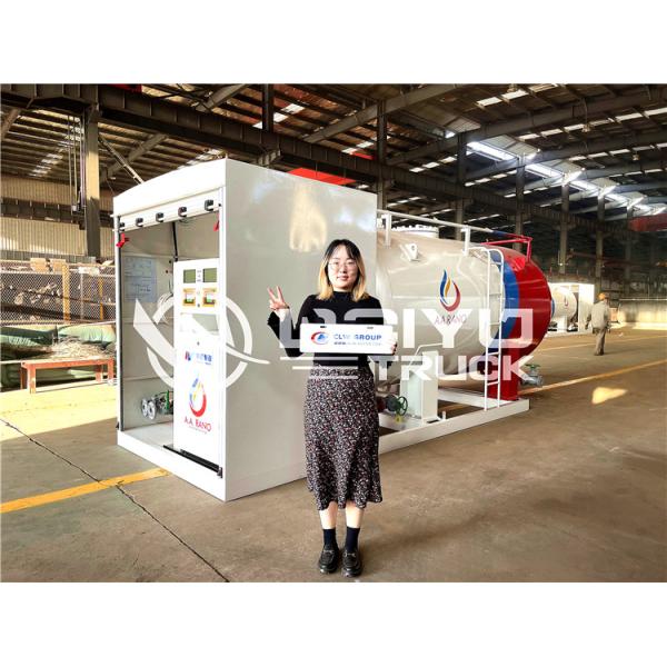 Buy 5 Ton 10m3 Skid Mounted LPG Gas Refilling Plant at wholesale prices
