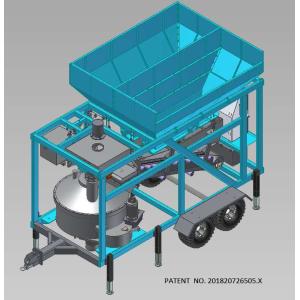 Quick Relocation Tank 100L Mobile Concrete Batch Plant