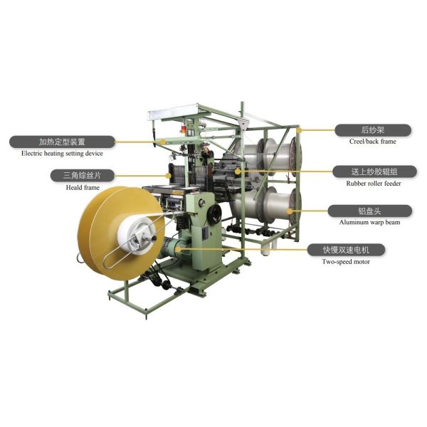 High-speed Automatic Intelligent Hook and Loop Fastener Machine, Velcro Fastener Weaving Machine