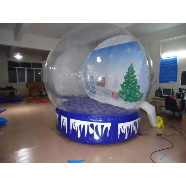 Buy Transparent Inflatable Advertising Products Christmas Snow Globe at wholesale prices