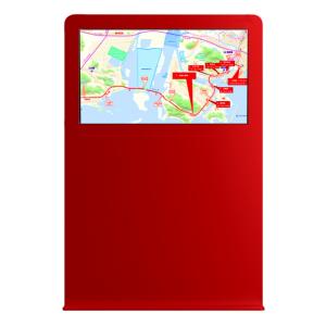 Toughened Glass Panel 240V Outdoor LCD Digital Signage