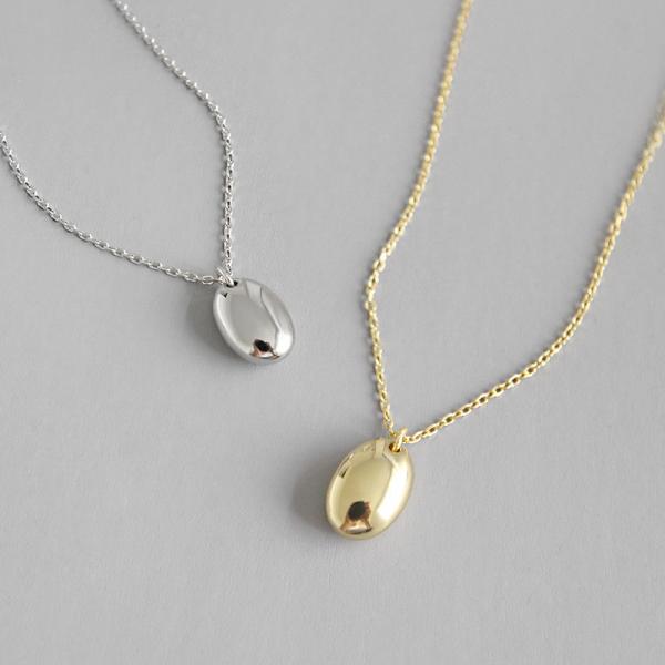 Buy 925 Sterling Silver Gold Plated Bead Charm Pendant Chain Necklace at wholesale prices