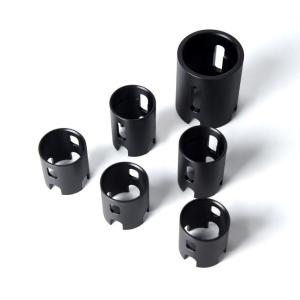 Industry equiqment oem aluminum anodizing black cnc machining milling parts