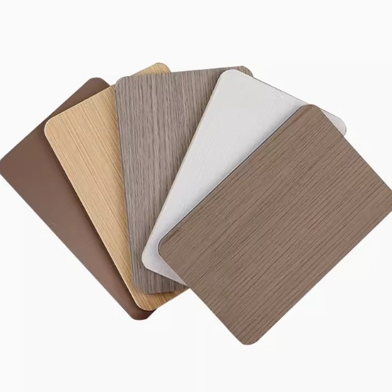 Buy Waterproof Wood Carbon Crystal Veneer Panel with Sound Insulation and Heat Insulation for Modern Walls 1220*2440*5mm at wholesale prices