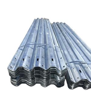 Customized Color Steel Roadside Thrie Beam Highway Guardrail with Q345 SJ345R
