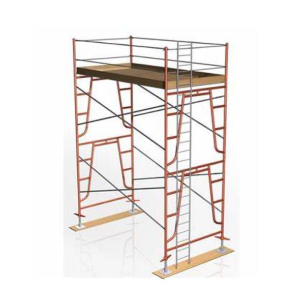 High Load Capacity Steel Frame System Scaffolding for Spray Plastic and Construction