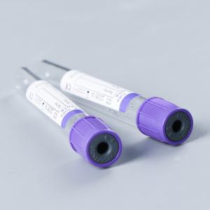 Purple Top Medical Vacuum Blood Sample Collection Tubes 2ml 3ml 5ml 10ml