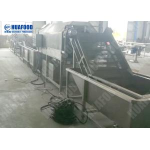Water Bubble 2000kgh Fruit And Vegetable Processing Line
