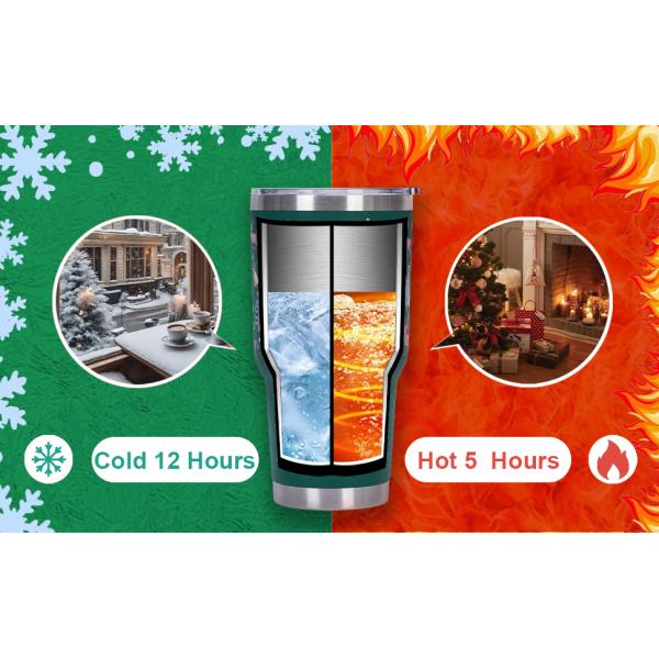 30oz Bulk With Lid And Straw Insulated Tumbler Coffee Cup Durable Double Wall Vacuum Travel Coffee Mug Thermal For Hot And Cold Drinks