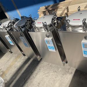75L 100L Steam Sterilizer Autoclave Automatic Vertical Hand Wheel Pressure