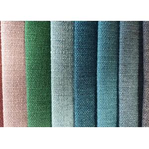 335gsm Linen Sofa Fabric Dress Shirt Knitted Pure Polyester