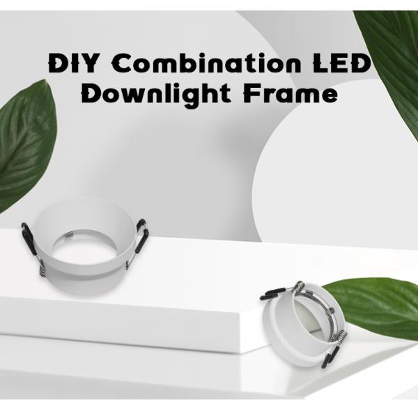 Commercial Lighting DIY Recessed Spotlight With Deep Anti-Glare Design Aluminum Material