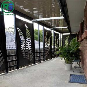 2440MM Lengh Contemporary Aluminum Fence Air Conditioner Vent Louver