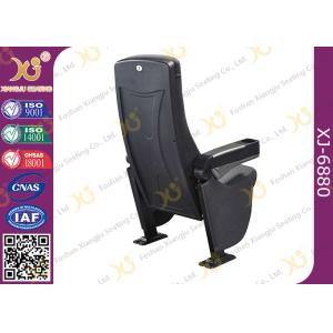 Grey Longer Back Movie Chair Furniture / Cinema Theatre Seats