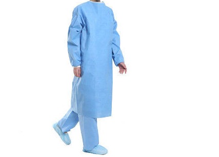 Buy Sterile Disposable Surgeon Gown Protective Moistureproof Decomposing Easily at wholesale prices