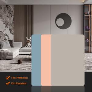 Administration Interior Decoration Skin Feel PVC Wall Panels Width 1.22m