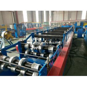 914-610 Type Long Span Curving Roof Panel Roll Forming Machine PLC Control