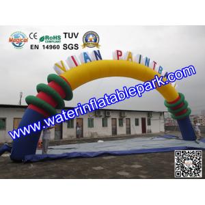 Outdoor Inflatable Gate Arch for Advertising , Custom Inflatable Archway