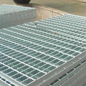 5mm Thickness Floor Drain Serrated Bar Grating Galvanized