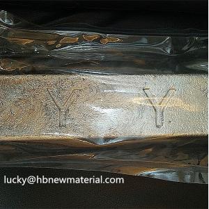 Quality ISO Approved Magnesium Yttrium Alloy MgY30 Ingot for Grain Refining Hardening And Improving Alloy Performance for sale