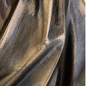 175cm Religious Meditating Bronze Jesus Statue ISO9001 Standard