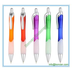 frosted plastic gift pen, frosted promotional ball pen